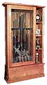 Model #358 Pine Gun Cabinet